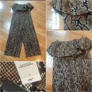 Babaton Wide Leg 3/4 length Romper Size 0